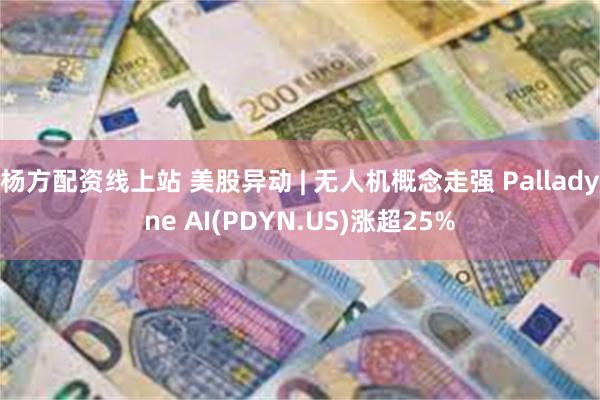 杨方配资线上站 美股异动 | 无人机概念走强 Palladyne AI(PDYN.US)涨超25%