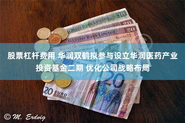 股票杠杆费用 华润双鹤拟参与设立华润医药产业投资基金二期 优化公司战略布局