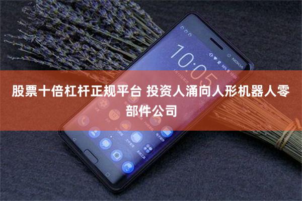 股票十倍杠杆正规平台 投资人涌向人形机器人零部件公司