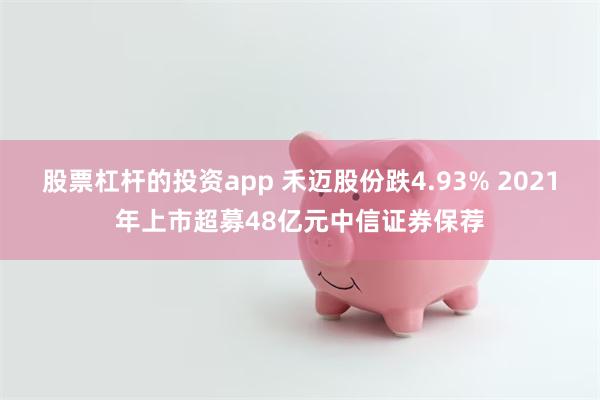 股票杠杆的投资app 禾迈股份跌4.93% 2021年上市超募48亿元中信证券保荐