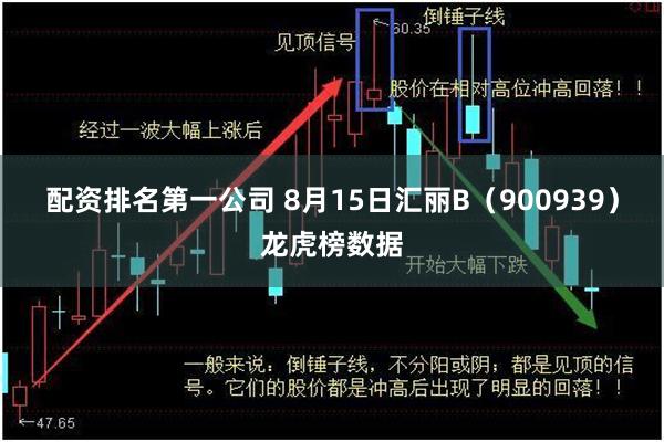 配资排名第一公司 8月15日汇丽B（900939）龙虎榜数据