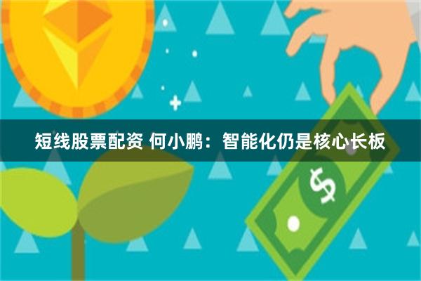 短线股票配资 何小鹏：智能化仍是核心长板