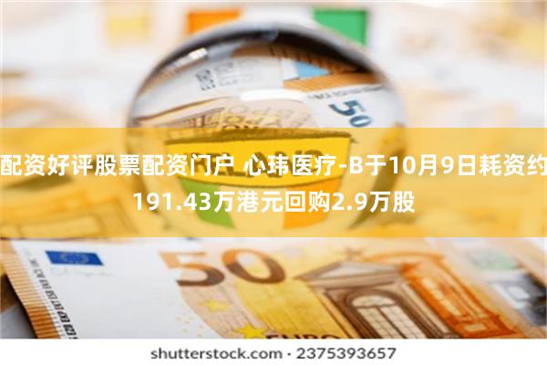 配资好评股票配资门户 心玮医疗-B于10月9日耗资约191.43万港元回购2.9万股