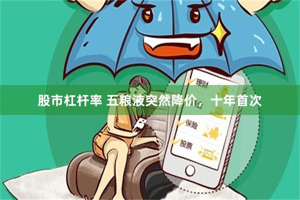 股市杠杆率 五粮液突然降价，十年首次