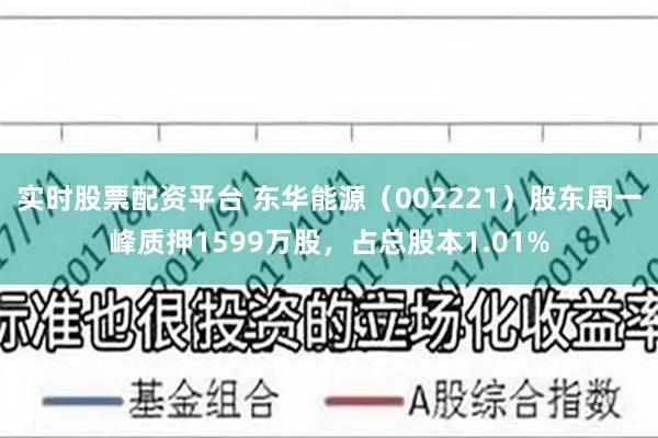 实时股票配资平台 东华能源（002221）股东周一峰质押1599万股，占总股本1.01%