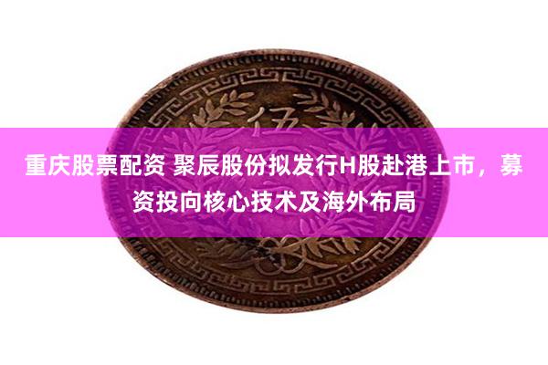 重庆股票配资 聚辰股份拟发行H股赴港上市，募资投向核心技术及海外布局