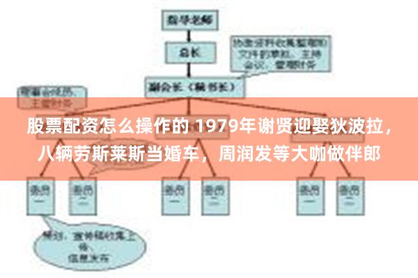股票配资怎么操作的 1979年谢贤迎娶狄波拉，八辆劳斯莱斯当婚车，周润发等大咖做伴郎