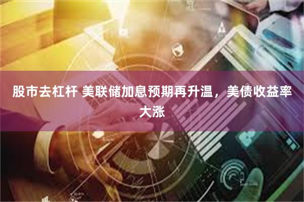 股市去杠杆 美联储加息预期再升温，美债收益率大涨