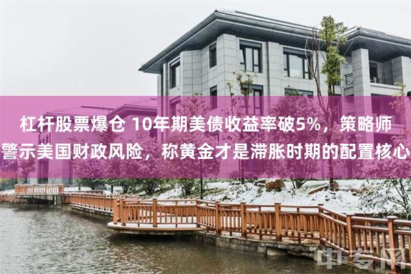 杠杆股票爆仓 10年期美债收益率破5%，策略师警示美国财政风险，称黄金才是滞胀时期的配置核心