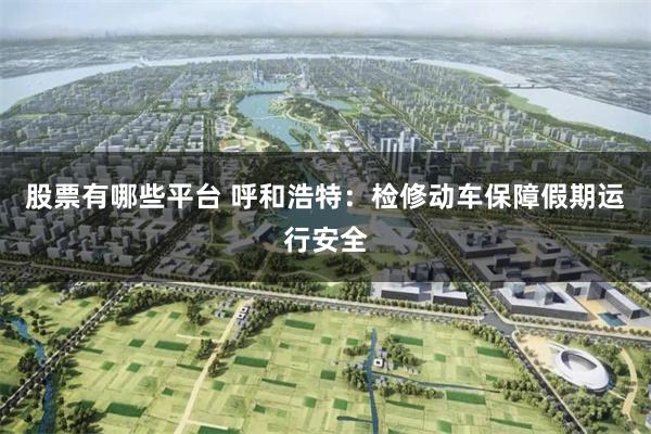 股票有哪些平台 呼和浩特：检修动车保障假期运行安全