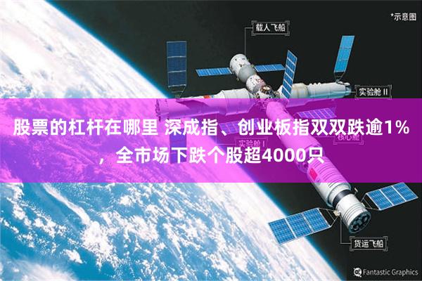 股票的杠杆在哪里 深成指、创业板指双双跌逾1%，全市场下跌个股超4000只